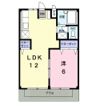 ハイツ香南の間取り画像