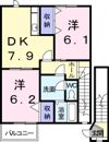 メゾンクレストの間取り画像