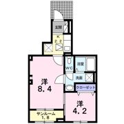 ピオーネ トレの間取り画像