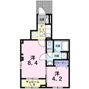 ピオーネ トレの間取り画像