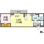 コーポ陽だまりⅡの間取り画像