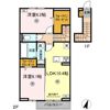 リッシェプレイスの間取り画像