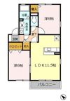 フェニックス小仙波 A/Bの間取り画像