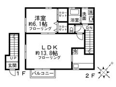 ブランシエルの間取り画像
