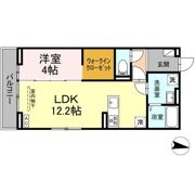 コーポ陽だまりⅡの間取り画像
