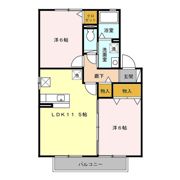 アタラクシア ABCDの間取り画像