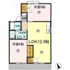 パレーシャル光永 A棟の間取り画像