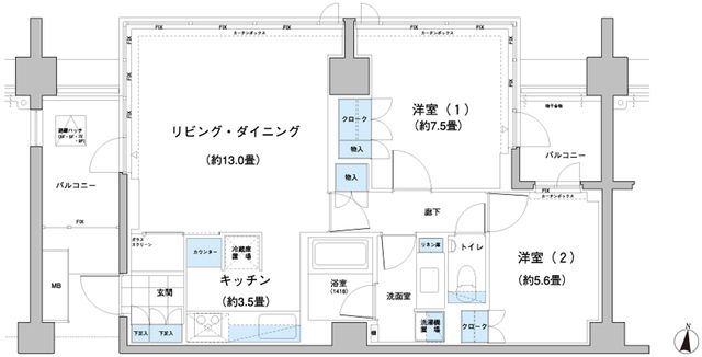 間取図