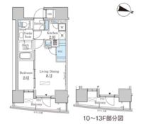 パークアクシス博多の間取り画像