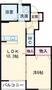 タルガ・フローリオ弥生の間取り画像