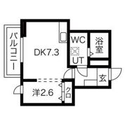 メリディアン中山吉成の間取り画像