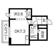 メリディアン中山吉成の間取り画像