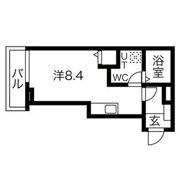 メリディアン中山吉成の間取り画像