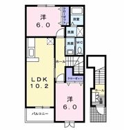 サンリット Ⅱの間取り画像