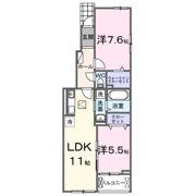 レジデンス寺地の間取り画像
