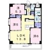 バナナガーデン Ⅲの間取り画像