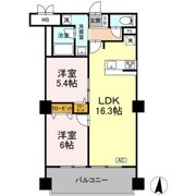 グリーン ノブル Kの間取り画像