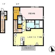 クレストヒルズ B棟の間取り画像