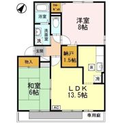 アメニティ殿山 B棟の間取り画像