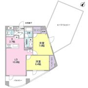 クローバーハウス鷺沼の間取り画像