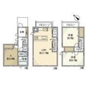 本町戸建の間取り画像