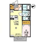 メゾン松葉 Bの間取り画像