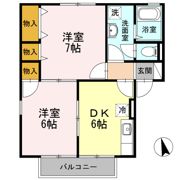 アットホーム花 Aの間取り画像