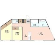 CASA ROSSA南円山(カーサロッサ)の間取り画像