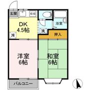 パスタイムⅡの間取り画像