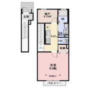 メゾンアクアの間取り画像