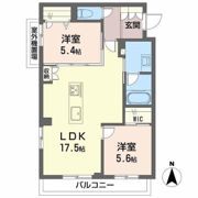 フォンス水前寺公園の間取り画像