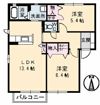レフィナード B棟の間取り画像