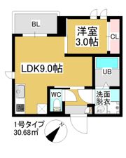REGALEST 次郎丸Ⅰの間取り画像