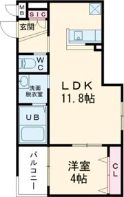 ARCAりんくうⅠの間取り画像