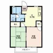 ボナール丸光Aの間取り画像