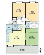 フォブール久松の間取り画像
