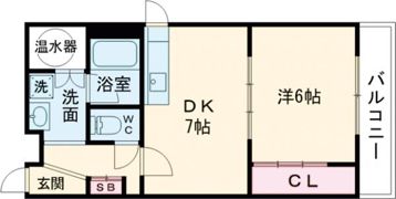 栄町ダイヤハイツの間取り画像