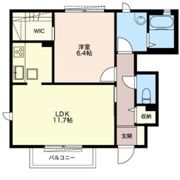 ジュネスの間取り画像