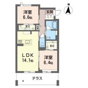 エクラージュの間取り画像