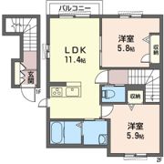 カナールの間取り画像