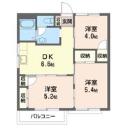メゾンベル Aの間取り画像