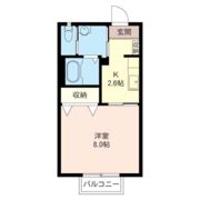 アンズコートBの間取り画像