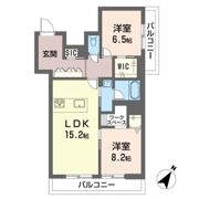 ルミナージュ 東峰の間取り画像