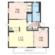 ネオハイツ大沢Bの間取り画像