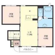 MKクレール Aの間取り画像