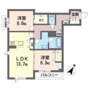 シーサムの間取り画像