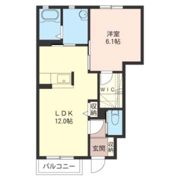 クラヴィエ Aの間取り画像