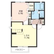 プレジオAの間取り画像