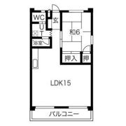 マンションフラワーの間取り画像