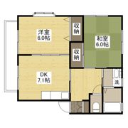 ヴィレッジ21 Bの間取り画像